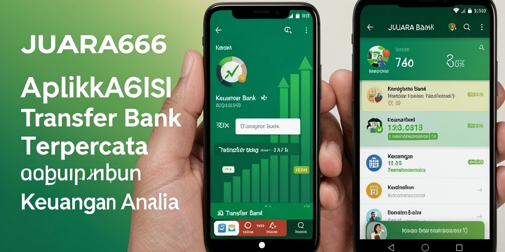 Antarmuka JUARA666 yang intuitif dan mudah digunakan untuk transfer bank.