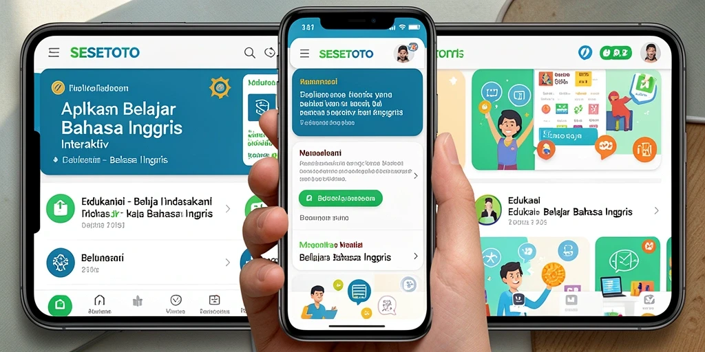 Antarmuka aplikasi SESETOTO yang ramah pengguna dan interaktif.
